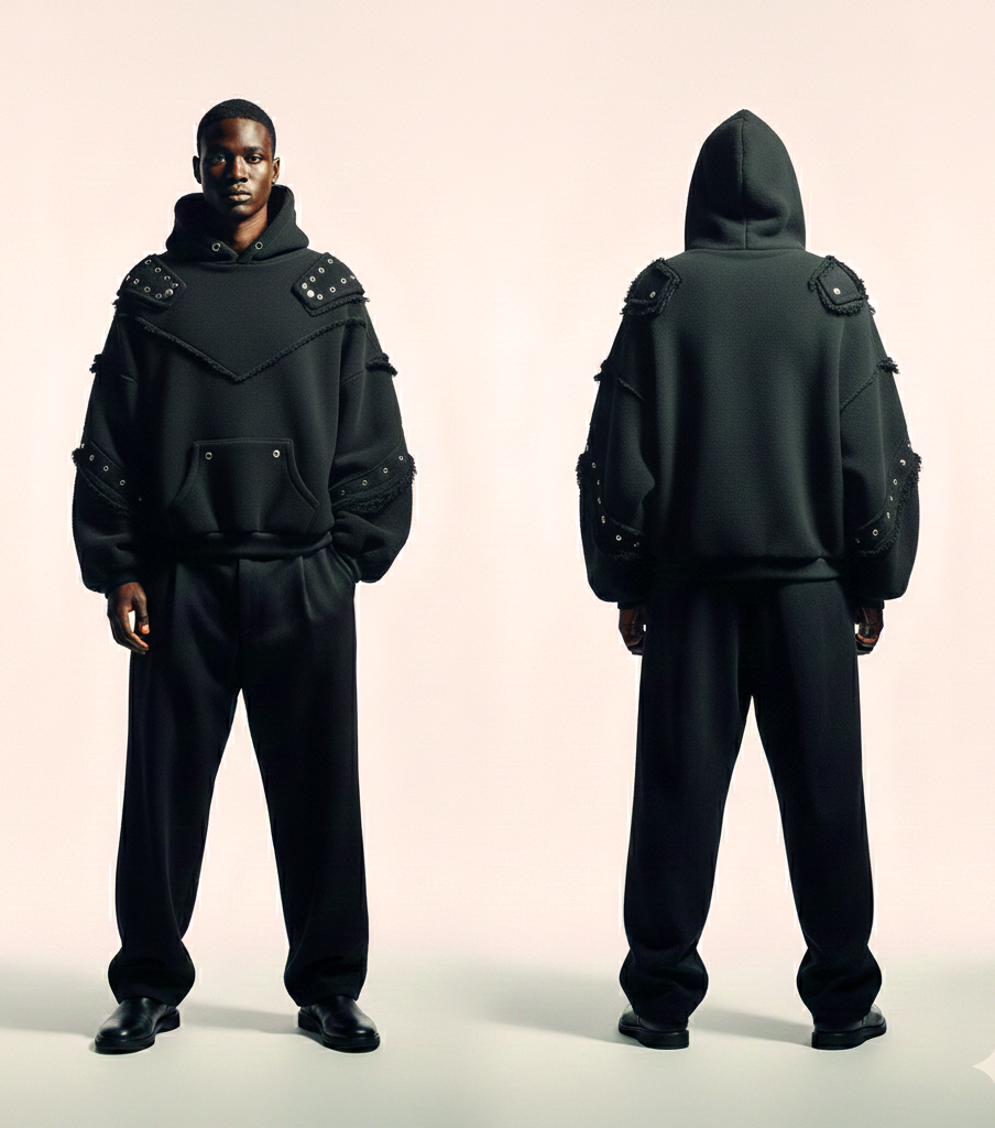 Hixi Oversized Studded Pullover