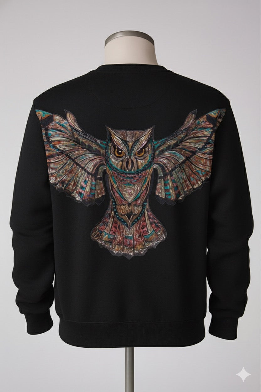 Premium owl printed tshirt